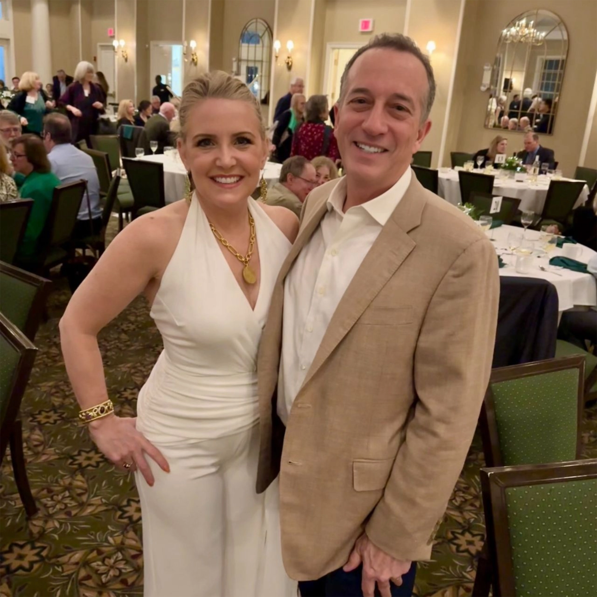 Lisa Nickerson and Bob Cramer at the Sudbury Valley Trustees 70th Anniversary Gala